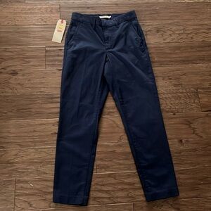 Levi’s Women’s Navy Essential Chino Pants Size 24 x 27